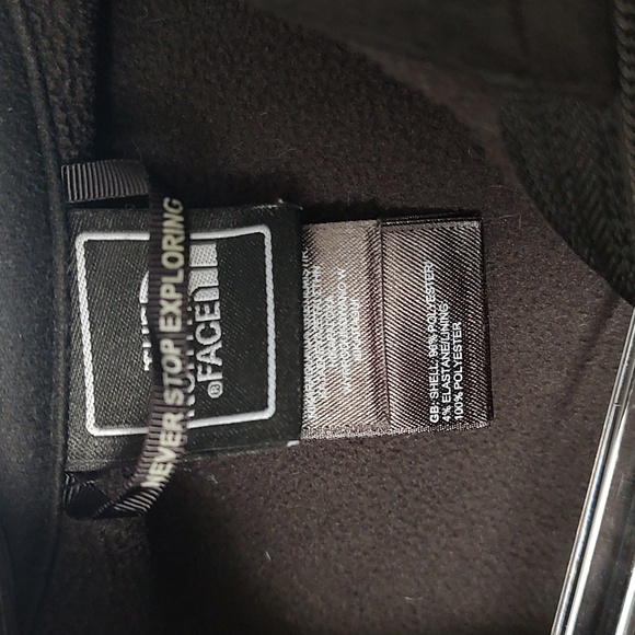 Womens North Face C771 Apex Bionic Black Softshell Windwall Jacket! Size S - Picture 4 of 14